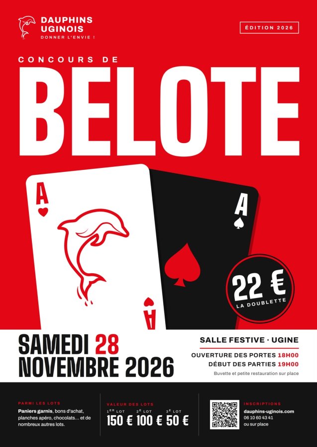 28/11/26 : CONCOURS DE BELOTE